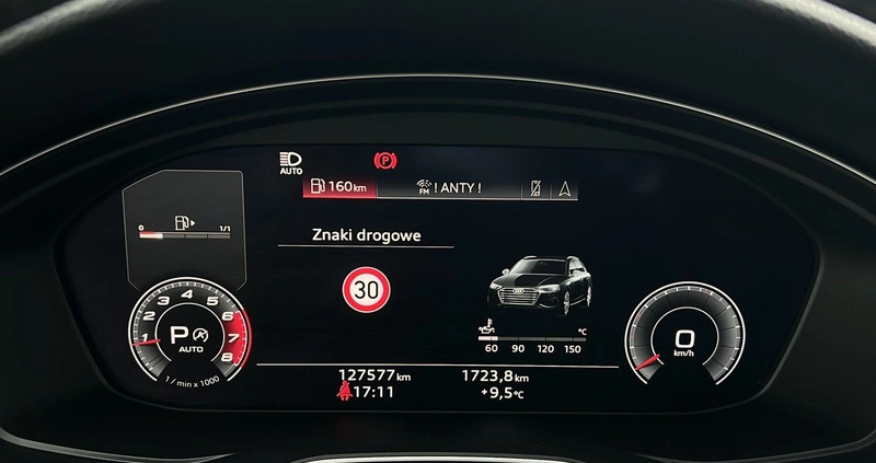 Audi A4 cena 124900 przebieg: 124760, rok produkcji 2019 z Grójec małe 497